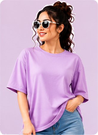 Boyfriend Fit Tee – T-Shirts by Radhika Western Point