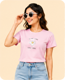 T-Shirts — women's fashion at Radhika Western Point